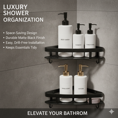 360 Triangular Rotating Corner Shelf