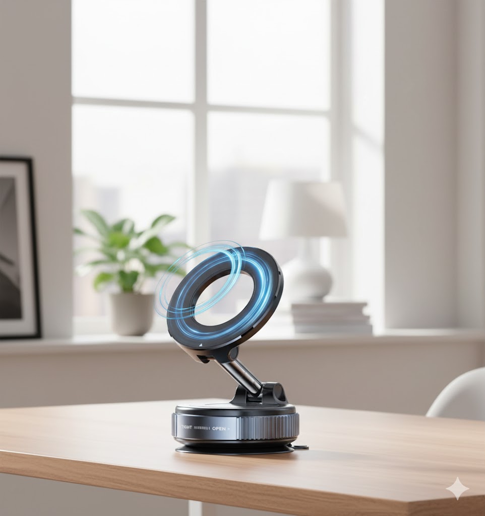 Vacuum Suction Magnetic Bracket